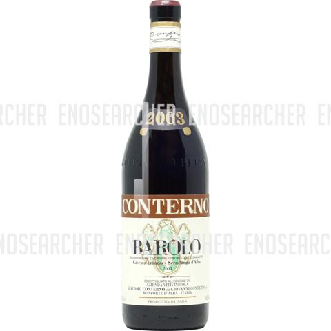 Immagine vino Giacomo Conterno, Barolo DOCG Cascina Francia 2003