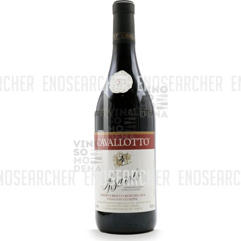 Immagine vino Produttore, Barolo DOCG CAVALLOTTO Bricco Boschis VIGNA SAN GIUSEPPE riserva 2018