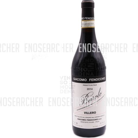 Immagine vino Produttore, Barolo DOCG Giacomo Fenocchio Barolo Villero 2014