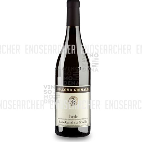 Immagine vino Giacomo Grimaldi, Barolo DOCG {Sotto Castello di Novello} 2016 magnum