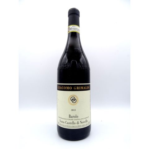 Immagine vino Giacomo Grimaldi, Barolo DOCG {Sotto Castello di Novello} 2013