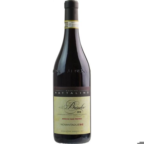Immagine vino Massimo Rattalino, Barolo DOCG {Novantadue 92 Monvigliero} 2018