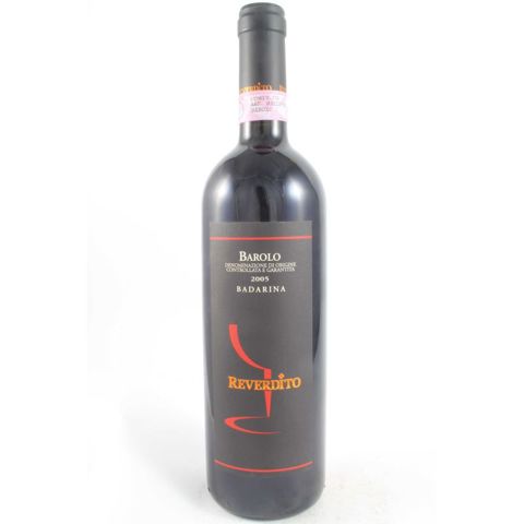Immagine vino Reverdito, Barolo DOCG Badarina 2005