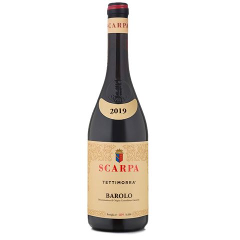 Immagine vino Scarpa, Barolo DOCG {Tettimorra} 2018 magnum