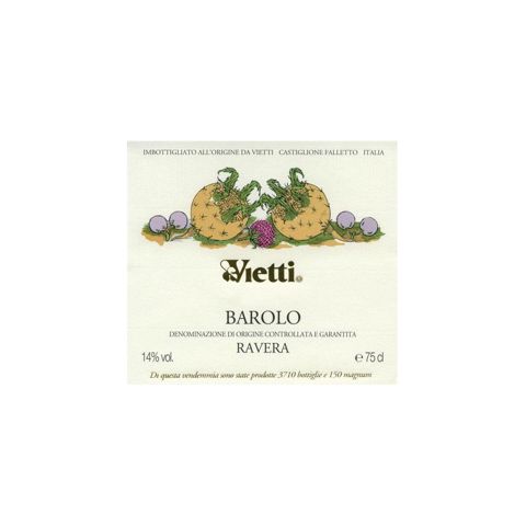 Immagine vino Vietti, Barolo DOCG Ravera 2016 magnum