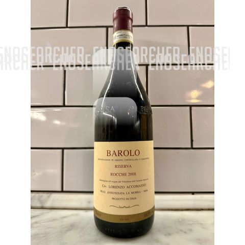 Immagine vino Lorenzo Accomasso, Barolo DOCG {Rocche} 2008