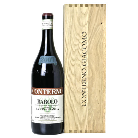 Immagine vino Giacomo Conterno, Barolo DOCG Cascina Francia 2007 magnum