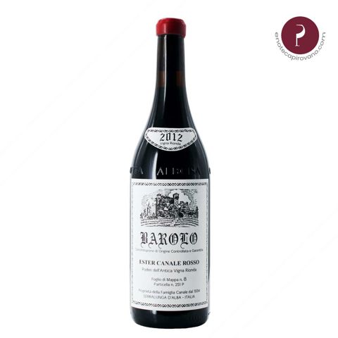 Immagine vino Giovanni Rosso, Barolo DOCG {Vigna Rionda Ester Canale} 2012